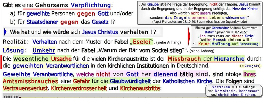 Kirche, Mobbing